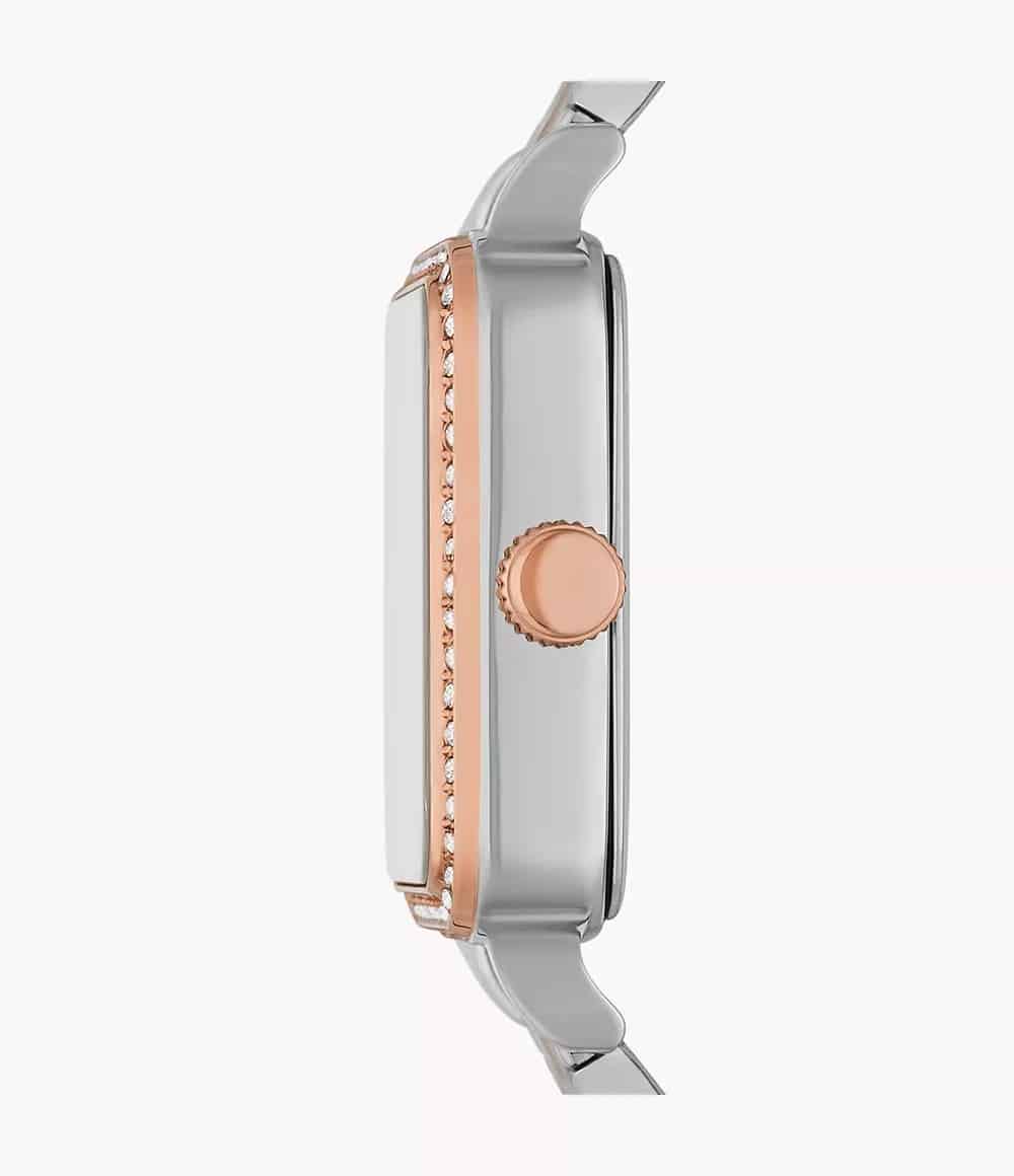Reloj Fossil Colleen Mujer Correa Acero Bicolor - Vista trasera