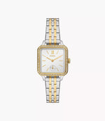 BQ3908 Reloj Fossil Colleen Mujer Acero Inoxidable Dos Tonos
