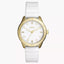 BQ3965-DE Reloj Fossil Dayle Mujer Caucho Blanco Dorado