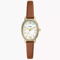 Reloj Fossil Penny Mujer Piel Marrón Dorado - Reloj original en Guatemala