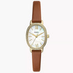 Reloj Fossil Penny Mujer Piel Marrón Dorado - Reloj original en Guatemala