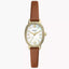 BQ3973 Reloj Fossil Penny Mujer Piel Marrón Dorado