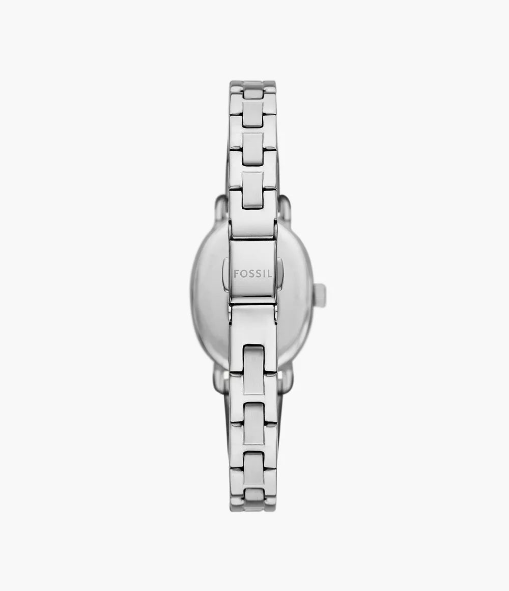 DE Reloj Fossil Penny Mujer Acero Inoxidable Plateado - Vista trasera