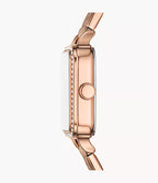 Reloj Fossil Colleen Mujer Pulsera Metal Oro Rosa - Detalle de esfera