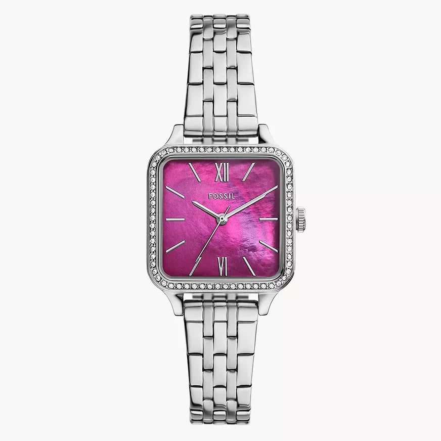DE Reloj Fossil Colleen Mujer Pulsera Acero Rosa - Reloj original en Guatemala