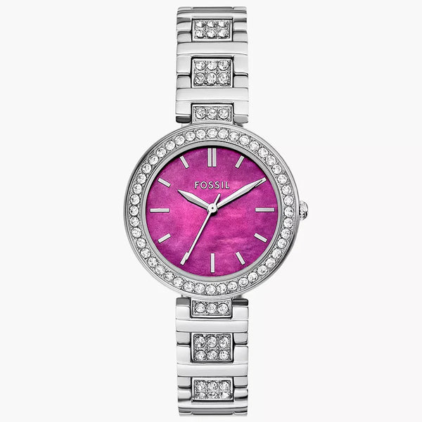 Reloj Fossil Karli Mujer Acero Inoxidable Rosa - Reloj original en Guatemala