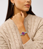 DE Reloj Fossil Tillie Mujer Acero Inoxidable Esfera - Vista trasera