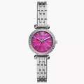 Reloj Fossil BQ3986 Tillie de dama pulsera de acero inoxidable plateado