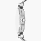 Reloj Fossil Tillie Mujer Correa Malla Plata - Vista lateral