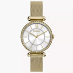 Reloj Fossil Tillie Mujer Malla Dorada - Reloj original en Guatemala