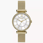 BQ3990 Reloj Fossil Tillie Mujer Malla Dorada