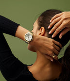 DE Reloj Fossil Brynn Mujer Acero Dorado Esfera - Vista trasera