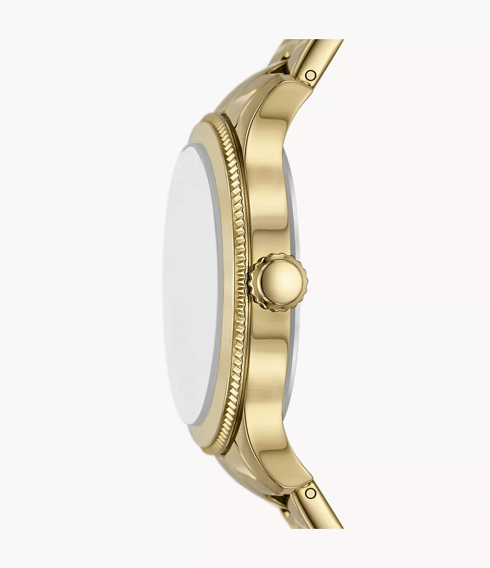 DE Reloj Fossil Brynn Mujer Acero Dorado Esfera - Vista lateral