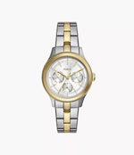 BQ3995 Reloj Fossil Brynn Mujer Acero Inoxidable Bicolor