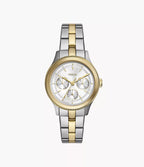 Reloj Fossil Brynn Mujer Acero Inoxidable Bicolor - Vista lateral