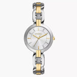 BQ5000-DE Reloj Fossil Kerrigan Mujer Bicolor Acero Esfera Plata