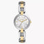 BQ5000-DE Reloj Fossil Kerrigan Mujer Bicolor Acero Esfera Plata