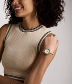 Reloj Fossil Karli Mujer Dorado con Cristales - Vista 5