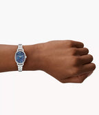 DE Reloj Fossil Penny Mujer Acero Plata Esfera Nácar - Vista trasera