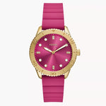 BQ5005-DE Reloj Fossil Dayle Mujer Resina Rosa Dorado