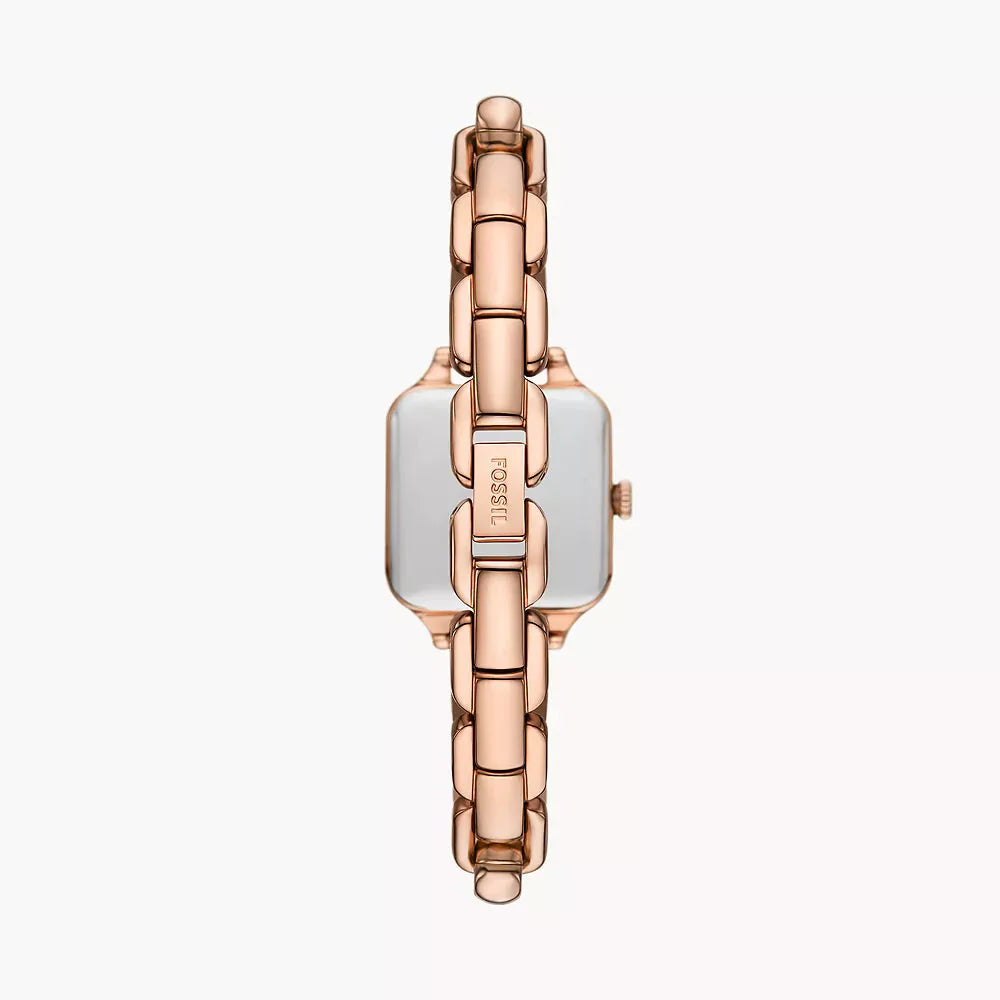 Reloj Fossil Colleen Mujer Acero Inoxidable Oro - Vista lateral