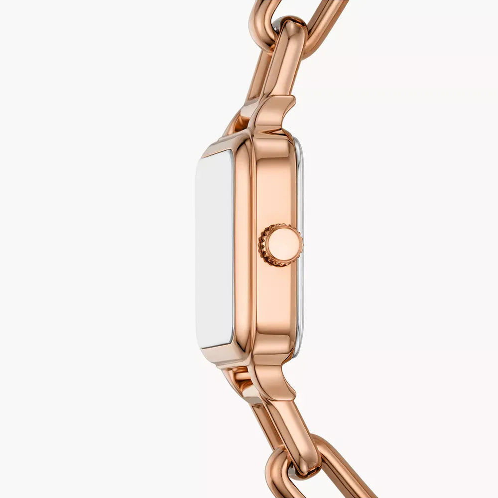 Reloj Fossil Colleen Mujer Acero Inoxidable Oro - Detalle de esfera