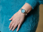 Reloj Fossil Tillie Mujer Acero Esfera Azul - Detalle de esfera