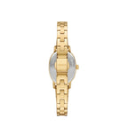 Reloj Fossil Penny Mujer Metal Dorado Esfera Azul - Vista lateral