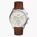 DE Reloj Fossil Fenmore Hombre Correa Cuero Marrón - Reloj original en Guatemala