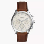 BQM2363-DE Reloj Fossil Fenmore Hombre Correa Cuero Marrón