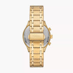 Reloj Fossil Fenmore Hombre Dorado Esfera Negra - Vista lateral