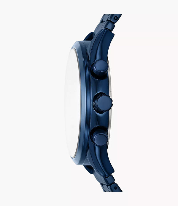 DE Reloj Fossil Fenmore Hombre Acero Azul - Vista lateral