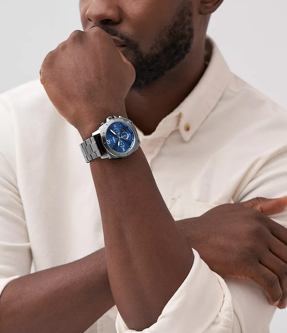 BQM2816 Reloj Fossil Privateer de hombre correa de metal