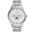 Reloj Fossil Flynn Moonphase Hombre Acero Plateado - Reloj original en Guatemala