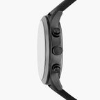 Reloj Fossil Bennett Hombre Correa Cuero Negro - Vista trasera