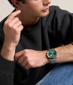 BQM7092 Reloj Bennett de hombre pulsera de metal 45mm