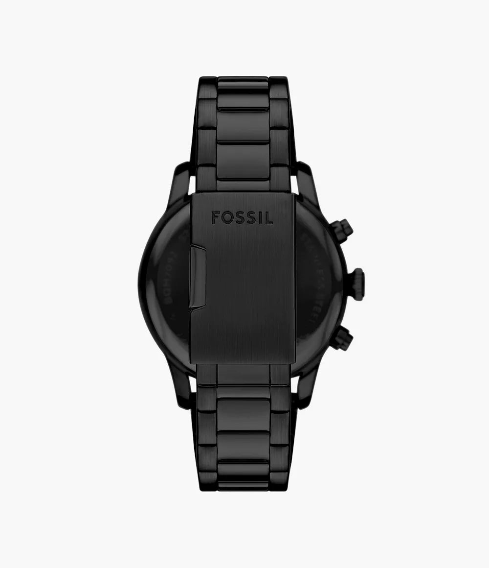 Fossil Reloj Bennett de hombre pulsera de metal 45mm - Detalle de esfera