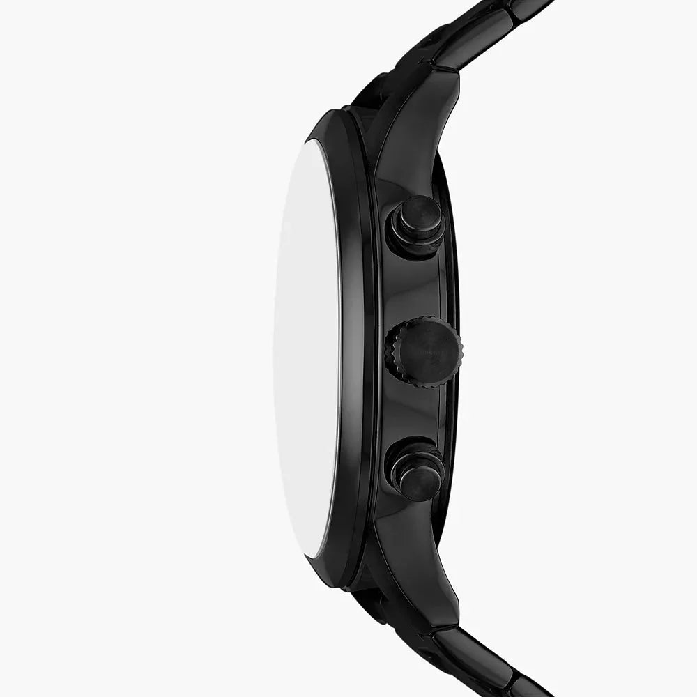 Fossil Reloj Bennett de hombre pulsera de metal 45mm - Vista trasera