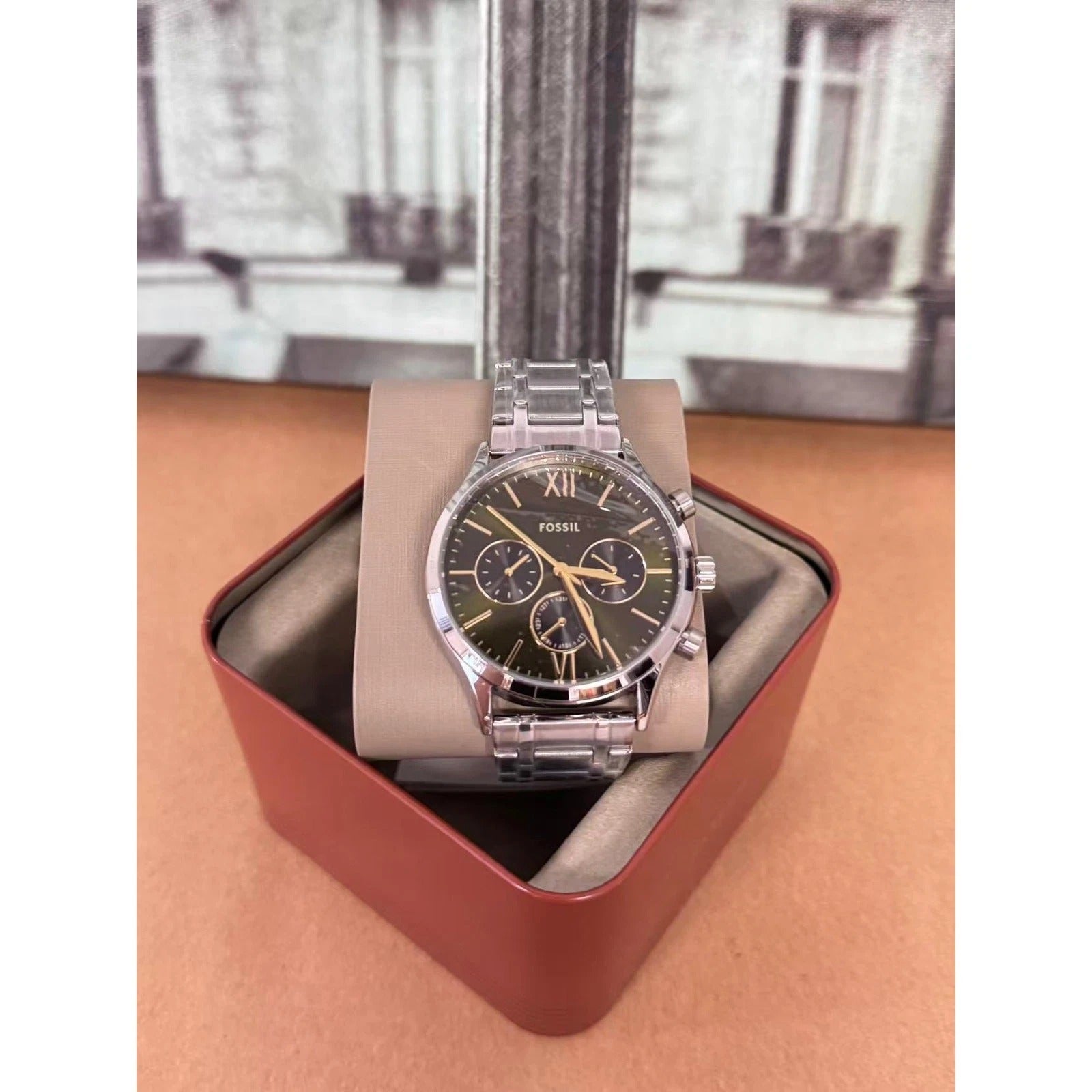 BQM7101 Reloj Fenmore de hombre pulsera de metal