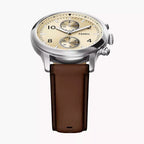 Reloj Fossil Bennett Hombre Correa Cuero Marrón - Vista lateral