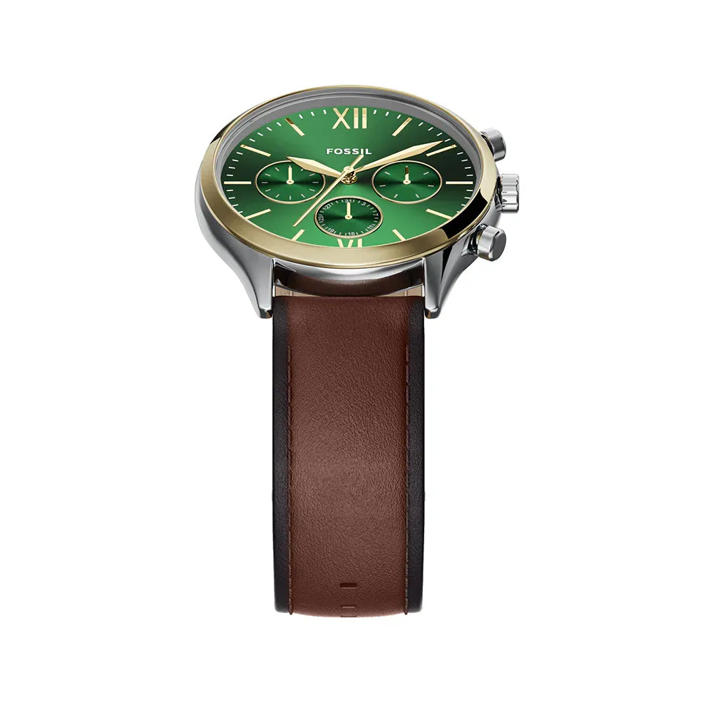 Reloj Fossil Fenmore de hombre correa de piel - Vista trasera