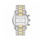 Reloj Fossil Sullivan de hombre correa de metal - Vista trasera