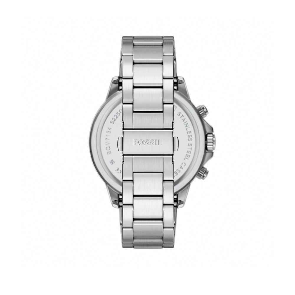 Reloj Fossil Bannon de hombre correa de metal - Vista lateral