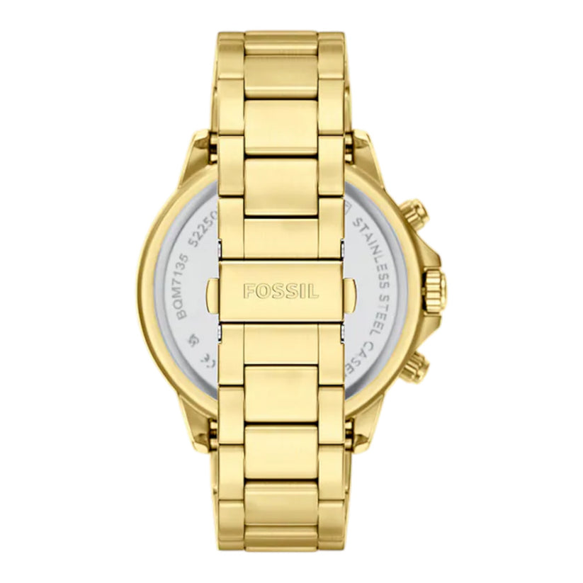 Reloj Fossil Bannon de hombre correa de metal - Vista trasera