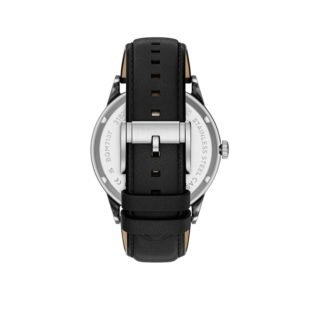 Reloj Fossil Flynn de caballero banda de piel - Vista trasera