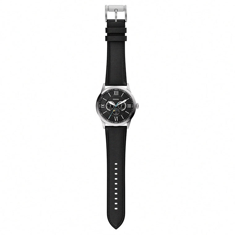 Reloj Fossil Flynn de caballero banda de piel - Vista lateral