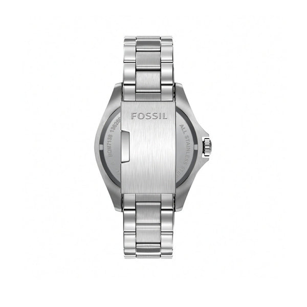 Reloj Fossil Dalton de hombre correa de metal - Vista lateral