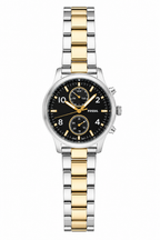 Reloj Fossil Bennett de hombre correa de metal - Vista lateral