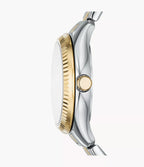 Reloj Fossil Rye Mujer Pulsera Acero Bicolor - Vista lateral