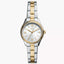 BQW3927 Reloj Fossil Rye Mujer Pulsera Acero Bicolor